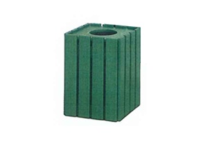 671　再生プラスチック角型くずかご（小）